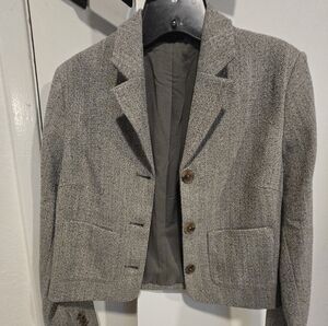 Express Gray Blazer